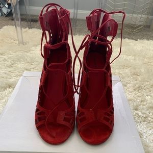 Red Sandals